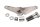 Sturzbügel Halter links Crashbar Befestigung Yamaha FJR 1300 A RP11 04-05