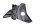 Footrest bracket, carrier plate, front right, mount Kawasaki ZR 7S ZR750F H 01-04