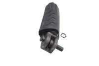 Front right footrest with bracket and rubber assembly Moto Guzzi Breva V 1100 LP 04-07