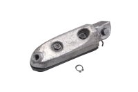 Front right footrest with bracket and rubber assembly Moto Guzzi Breva V 1100 LP 04-07