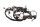 Cablaggio, cablaggio principale, connettori elettrici Moto Guzzi Breva V 1100 LP 04-07