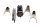 Schaltwalze Schaltgabeln Schaltstangen Getriebe Yamaha FJR 1300 A RP11 04-05