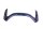 Windschildhalter Frontscheibenbefestigung blau Yamaha FJR 1300 A RP11 04-05