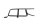 Luggage rack rear left Kawasaki ZR 7S ZR750F H 01-04