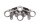 upper fork bridge handlebar mount screw Kawasaki ZR 7S ZR750F H 01-04