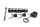 Gearshift lever set, shift fork, shift drum Kawasaki ZR 7S ZR750F H 01-04