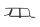 Rear right luggage rack, pannier holder, black Kawasaki ZR 7S ZR750F H 01-04