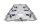 Bagagerek, kofferdrager, achterklep BMW R 1200 GS K25 0307 R12 04-07