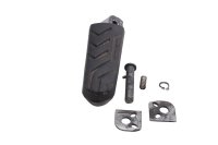 Conjunto de reposapiés trasero derecho para el pasajero Moto Guzzi Breva V 1100 LP 04-07