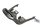 Rear passenger grab handle, grab handle, reflector mount Yamaha V-Max 2WE 91-06