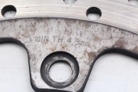 Disco de freno trasero perforado, reemplazo del sistema de frenos Moto Guzzi Breva V 1100 LP 04-07