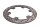 Disco de freno trasero perforado, reemplazo del sistema de frenos Moto Guzzi Breva V 1100 LP 04-07