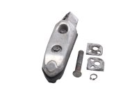 Soporte para almohadilla de goma del reposapiés trasero izquierdo Moto Guzzi Breva V 1100 LP 04-07