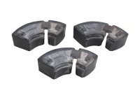 Set di gommini per porta pignone e ammortizzatore per ruota posteriore BMW F 650 GS Dakar R13 0176 00-03