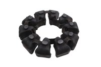 Cardan damper, drive damper, rear wheel rubber set...