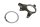 Rear brake caliper bracket, brake spacer ring Ducati Monster 1200 S M600 14-16
