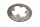 rear drilled brake disc, brake system disc Kawasaki ZR 7S ZR750F H 01-04