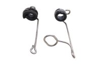 Front brake line holder, rubber/metal clamp Kawasaki ZR...