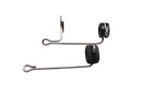 Front brake line holder, rubber/metal clamp Kawasaki ZR 7S ZR750F H 01-04