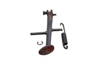 Side stand, side stand spring, switch mount Kawasaki ZR...