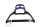 Gepäckträger Kofferhalter Topcaseaufnahme blau Yamaha FJR 1300 A RP11 04-05