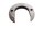 Exhaust muffler trim heat shield exhaust clamp Kawasaki ZR 7S ZR750F H 01-04