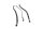 Front brake line set, brake hose AB 36998 Kawasaki ZR 7S ZR750F H 01-04