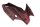 Front fairing, top left, headlight mask, red Kawasaki ZR 7S ZR750F H 01-04