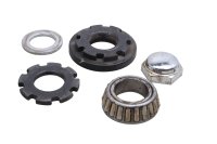 Steering head bearing set, upper fork bridge, steering...