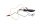 Indicador LED en el manillar delantero izquierdo Moto Guzzi Breva V 1100 LP 04-07