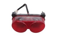 Rear light, brake light, double lens, cable connection Kawasaki ZR 7S ZR750F H 01-04