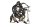 Wiring harness, main wiring harness, connectors, electrical system Kawasaki ZR 7S ZR750F H 01-04