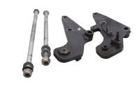 Montageplaten voor de hoofdstandaard, assen Moto Guzzi Breva V 1100 LP 04-07