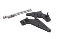 Montageplaten voor de hoofdstandaard, assen Moto Guzzi Breva V 1100 LP 04-07