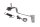 Rear brake lever foot brake rod with spring 1419 Kawasaki ZR 7S ZR750F H 01-04