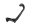 Luggage rack, left side holder BMW R 1100 GS 259 0409 93-99