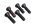 Wheel bolt set, hexagonal, rear wheel rim BMW R 1200 GS K25 0307 R12 04-07