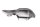 Left handguard, handlebar cover BMW R 1200 GS K25 0307 R12 04-07