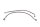 Bremsleitung vorne oben Stahlflex Bremsschlauch BMW R 1200 GS K25 0307 R12 04-07