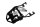 Portapacchi posteriore con supporto per borse laterali Ducati Monster 1200 S M600 14-16