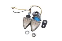 LED-takasuuntavilkut, vasen ja oikea, kolmionmuotoiset BMW R 1200 GS K25 0307 R12 04-07