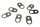 sensore tubo flessibile freno anteriore linea ABS Ducati Monster 1200 S M600 14-16