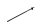 Hydraulische cilinder van de koppelingsdrukstang Ducati Monster 1200 S M600 14-16