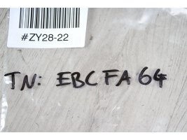 Neue Bremsbeläge EBC FA64 Yamaha RD 350 80-89