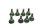 Cylinder head screw set Ducati Monster 1200 S M600 14-16