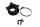 Collettore di aspirazione, gommino del carburatore, morsetto, guarnizione Ducati Monster 1200 S M600 14-16