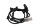 ABS-sensor, hastighedssensor forhjul, bremser BMW R 1200 GS K25 0307 R12 04-07