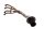Exhaust collector, center silencer, manifold system Kawasaki ZR 7S ZR750F H 01-04