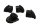 Frameplugset, rubberen pluggen, sluiting Ducati Monster 1200 S M600 14-16