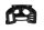 Speedometer cover, instrument holder, cockpit BMW R 1100 GS 259 0409 93-99
